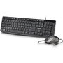 NGS Cocoa KIT V2 Teclado y Ratón USB Negro